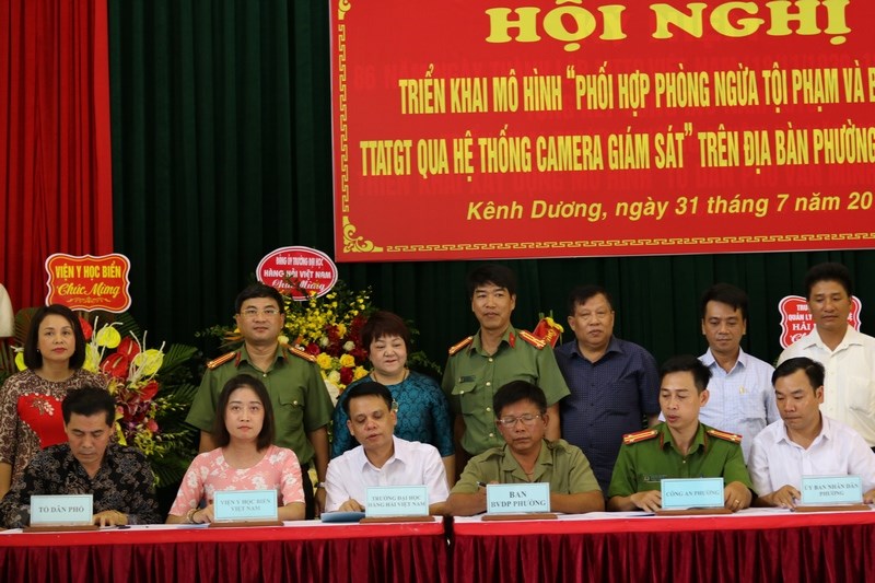 Người dân viết thư cảm ơn Công an phường Kênh Dương (quận Lê Chân)